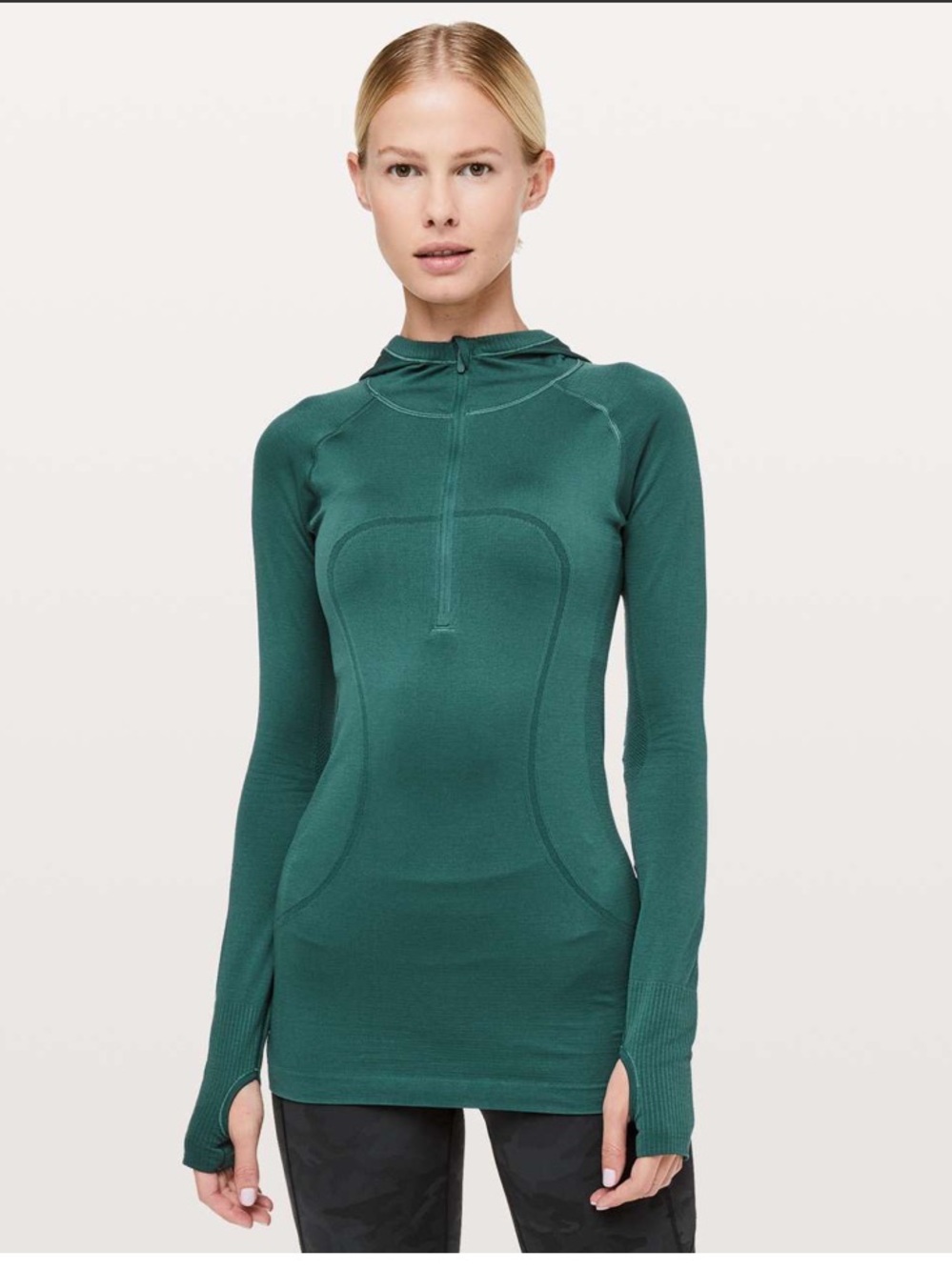 Lululemon Swiftly Tech Hooded 1/2 Zip